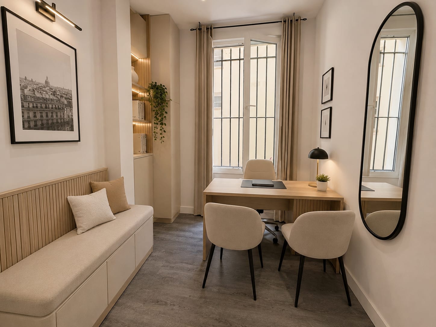 108 rue Oberkampf — Projection d'aménagement